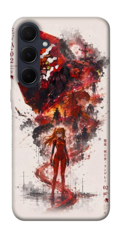 Чохол itsPrint Red eclipse для Samsung Galaxy A55, аніме, купити оптом з доставкою
