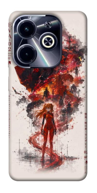Чехол itsPrint Red eclipse для Infinix Hot 40i, аниме, купить оптом с доставкой