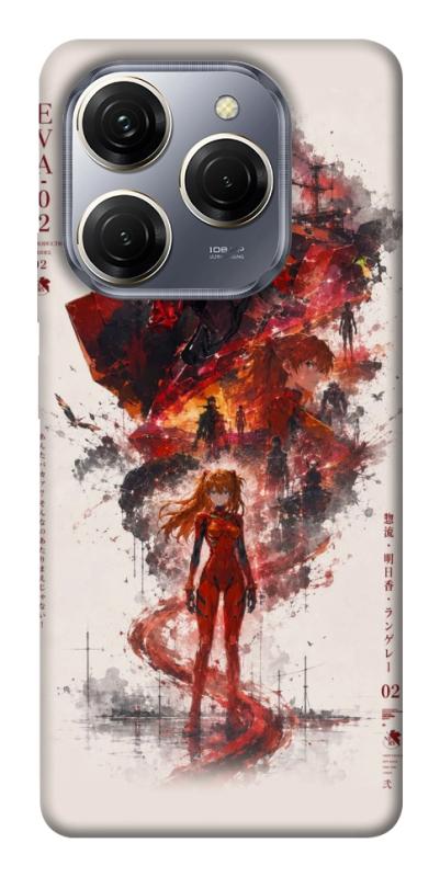 Чехол itsPrint Red eclipse для TECNO Spark 20 Pro, аниме, купить оптом с доставкой
