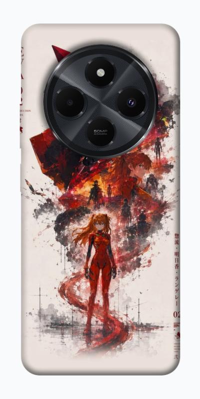 Чехол itsPrint Red eclipse для Xiaomi Redmi 14C / Poco C75, аниме, купить оптом с доставкой