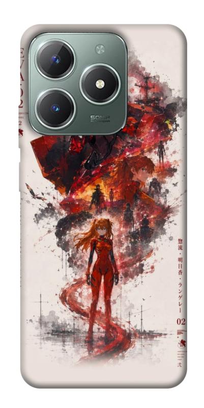 Чехол itsPrint Red eclipse для Realme C61 4G, аниме, купить оптом с доставкой