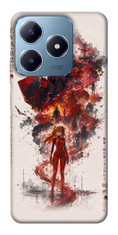 Чехол itsPrint Red eclipse для Realme C63 4G, аниме, купить оптом с доставкой