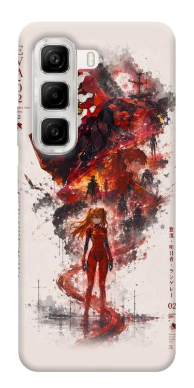 Чехол itsPrint Red eclipse для Infinix Hot 50 4G, аниме, купить оптом с доставкой