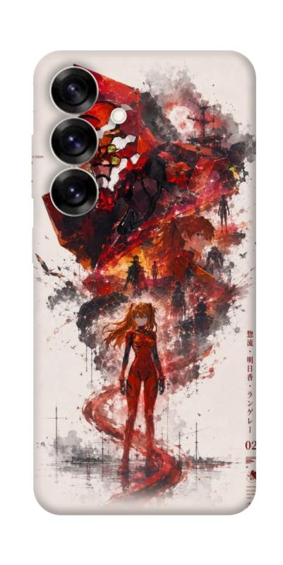 Чехол itsPrint Red eclipse для Samsung Galaxy S25, аниме, купить оптом с доставкой