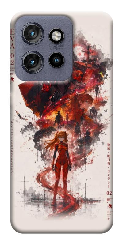 Чехол itsPrint Red eclipse для Motorola Edge 50 Neo, аниме, купить оптом с доставкой