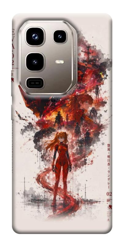 Чехол itsPrint Red eclipse для Infinix Note 50 Pro 4G, аниме, купить оптом с доставкой