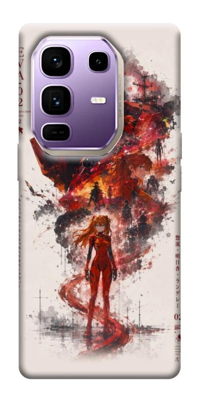 Чехол itsPrint Red eclipse для Infinix Note 50 Pro+, аниме, купить оптом с доставкой