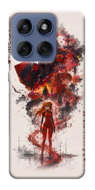Чехол itsPrint Red eclipse для Motorola Edge 60 Fusion, аниме, купить оптом с доставкой