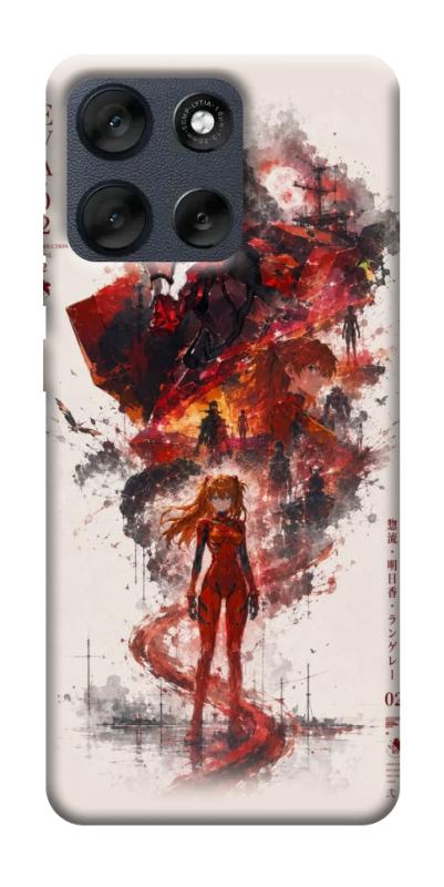 Чехол itsPrint Red eclipse для Motorola Moto G56 5G, аниме, купить оптом с доставкой