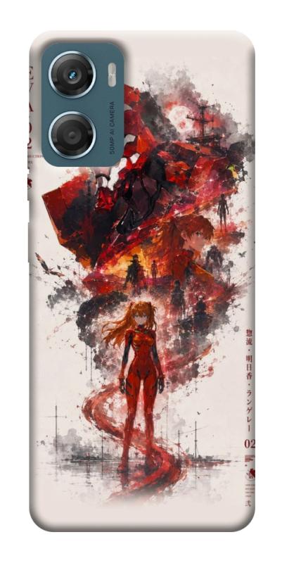 Чехол itsPrint Red eclipse для Motorola Moto G06, аниме, купить оптом с доставкой