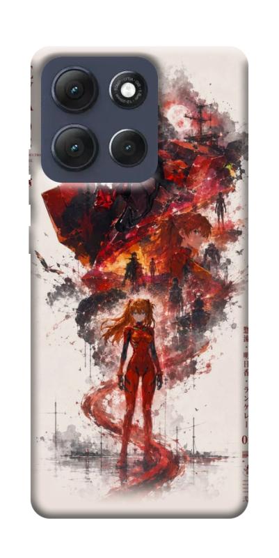 Чехол itsPrint Red eclipse для Motorola Moto G86 Power, аниме, купить оптом с доставкой