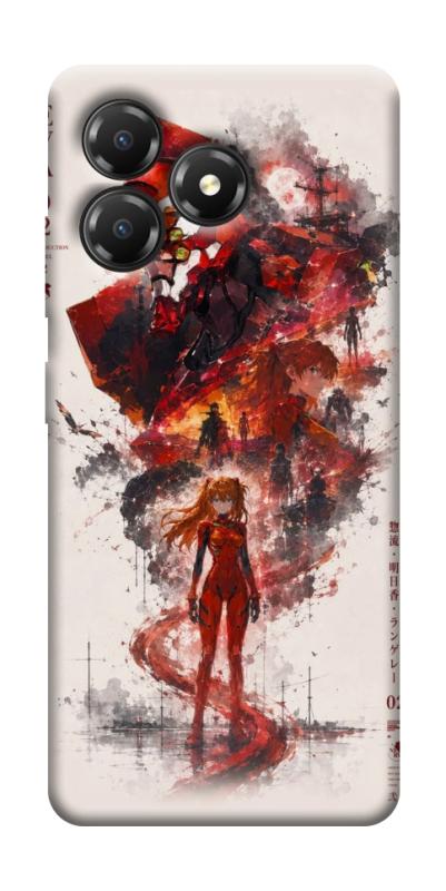 Чехол itsPrint Red eclipse для ZTE Blade A36, аниме, купить оптом с доставкой