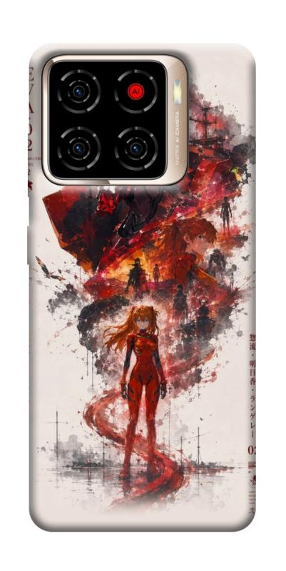 Чехол itsPrint Red eclipse для ZTE Blade A56, аниме, купить оптом с доставкой