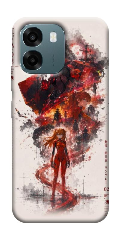 Чехол itsPrint Red eclipse для Oppo A6, аниме, купить оптом с доставкой
