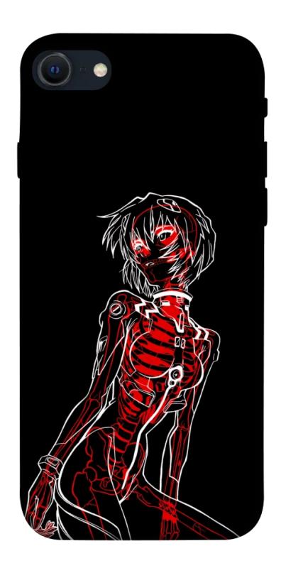Чохол itsPrint Rei skeleton для Apple iPhone SE (2020), аніме, купити оптом з доставкою