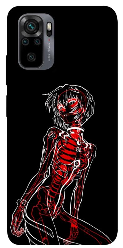 Чохол itsPrint Rei skeleton для Xiaomi Redmi Note 10 / Note 10s, аніме, купити оптом з доставкою