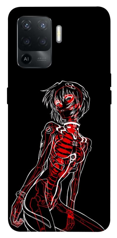 Чохол itsPrint Rei skeleton для Oppo Reno 5 Lite, аніме, купити оптом з доставкою