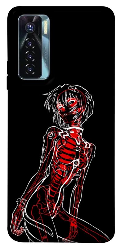 Чохол itsPrint Rei skeleton для TECNO Camon 17 Pro, аніме, купити оптом з доставкою