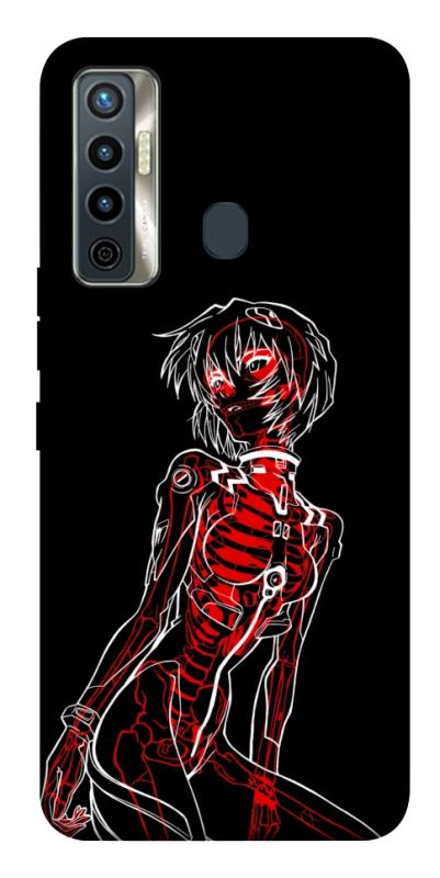 Чохол itsPrint Rei skeleton для TECNO Camon 17 Pro, аніме, купити оптом з доставкою