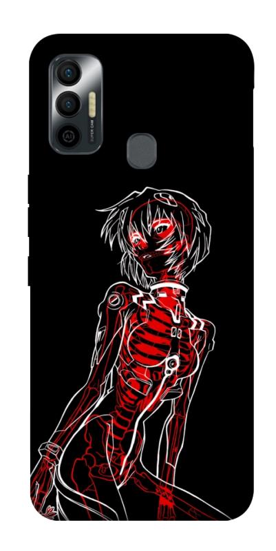 Чохол itsPrint Rei skeleton для TECNO Spark 7, аніме, купити оптом з доставкою
