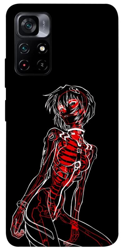 Чохол itsPrint Rei skeleton для Xiaomi Poco M4 Pro 5G, аніме, купити оптом з доставкою