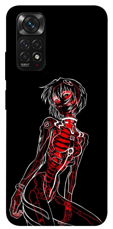 Чохол itsPrint Rei skeleton для Xiaomi Redmi Note 11 (Global) / Note 11S, аніме, купити оптом з доставкою