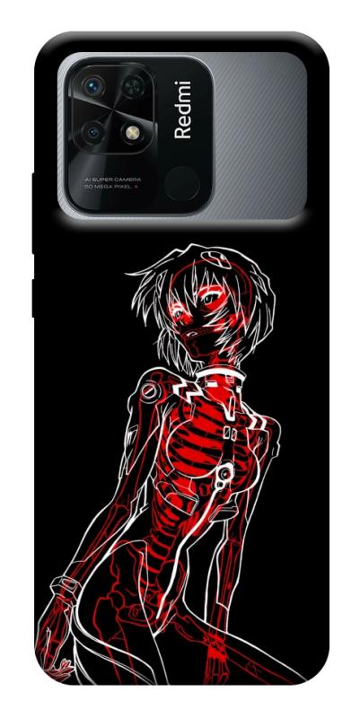 Чохол itsPrint Rei skeleton для Xiaomi Redmi 10C, аніме, купити оптом з доставкою