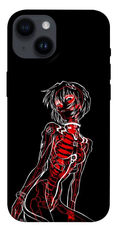 Чехол itsPrint Rei skeleton для Apple iPhone 14 (6.1"), аниме, купить оптом с доставкой