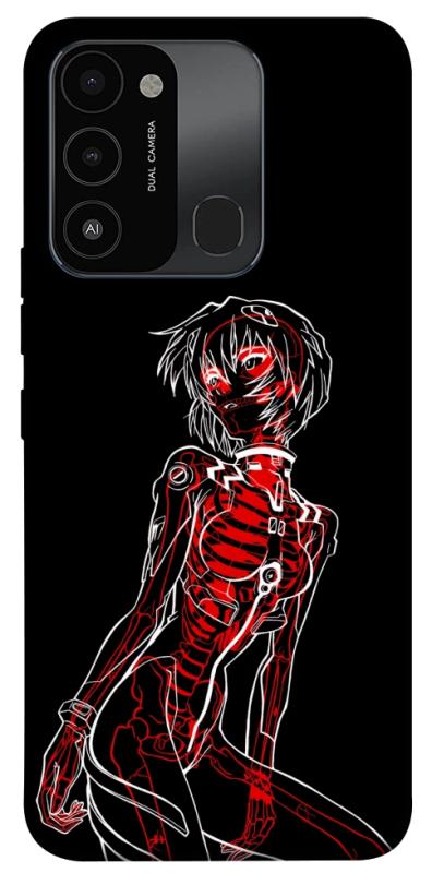 Чохол itsPrint Rei skeleton для TECNO Spark 8C, аніме, купити оптом з доставкою