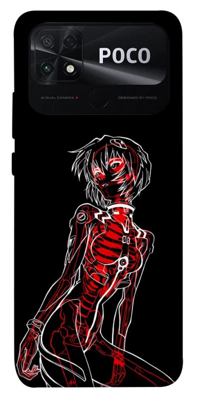 Чохол itsPrint Rei skeleton для Xiaomi Poco C40, аніме, купити оптом з доставкою