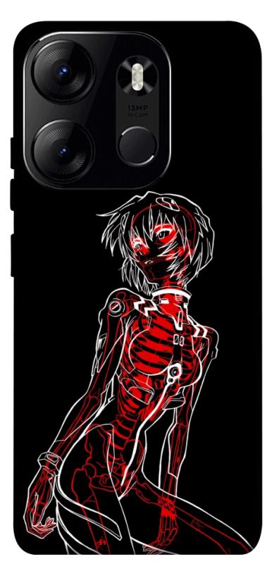 Чохол itsPrint Rei skeleton для Tecno Spark Go 2023, аніме, купити оптом з доставкою