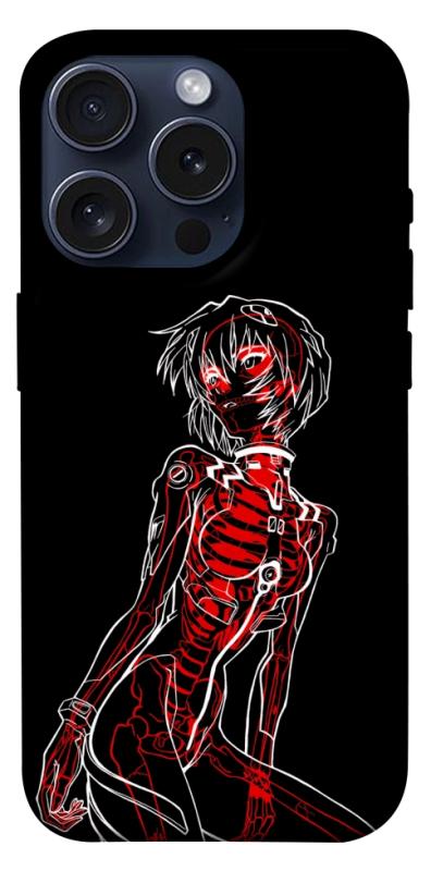 Чехол itsPrint Rei skeleton для Apple iPhone 15 Pro (6.1"), аниме, купить оптом с доставкой
