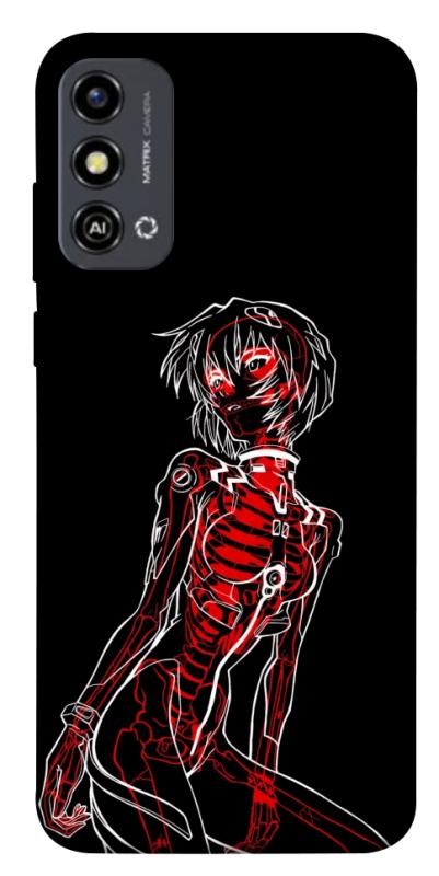 Чохол itsPrint Rei skeleton для ZTE Blade A53, аніме, купити оптом з доставкою