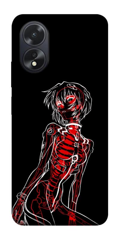 Чохол itsPrint Rei skeleton для Oppo A38, аніме, купити оптом з доставкою