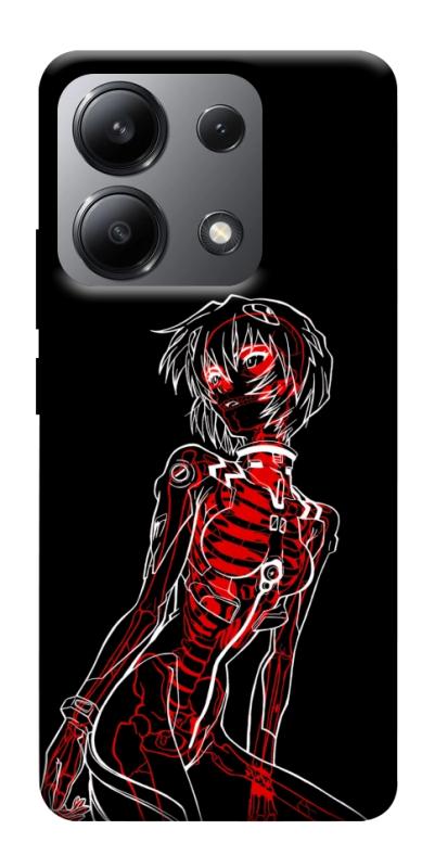 Чохол itsPrint Rei skeleton для Xiaomi Redmi Note 13 4G, аніме, купити оптом з доставкою