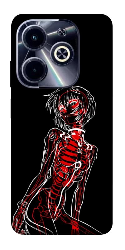 Чохол itsPrint Rei skeleton для Infinix Hot 40i, аніме, купити оптом з доставкою