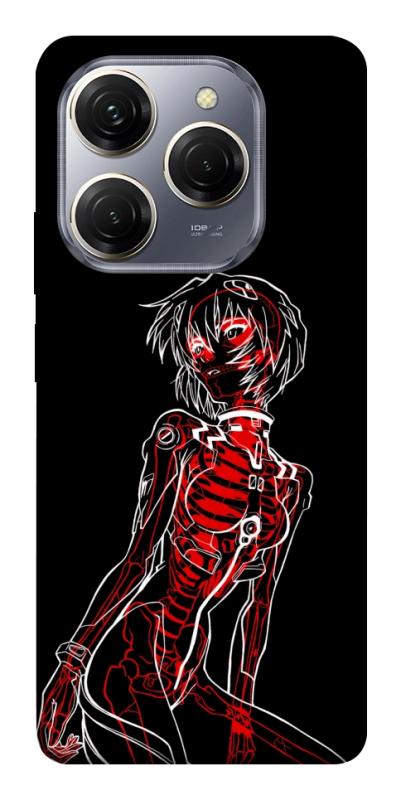 Чохол itsPrint Rei skeleton для TECNO Spark 20 Pro, аніме, купити оптом з доставкою