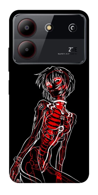 Чохол itsPrint Rei skeleton для ZTE Blade A54 4G, аніме, купити оптом з доставкою