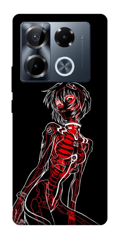 Чехол itsPrint Rei skeleton для Infinix Note 40 Pro 4G, аниме, купить оптом с доставкой