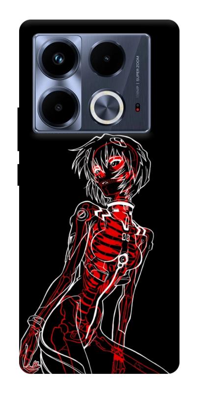 Чохол itsPrint Rei skeleton для Infinix Note 40 4G, аніме, купити оптом з доставкою