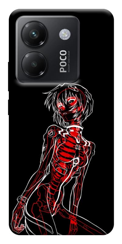 Чохол itsPrint Rei skeleton для Xiaomi Poco M7 Pro 5G, аніме, купити оптом з доставкою