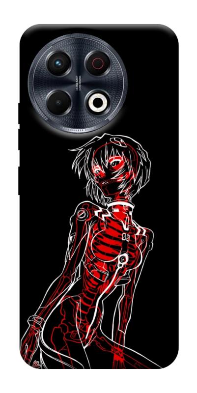 Чохол itsPrint Rei skeleton для TECNO Spark 30 Pro (KL7), аніме, купити оптом з доставкою