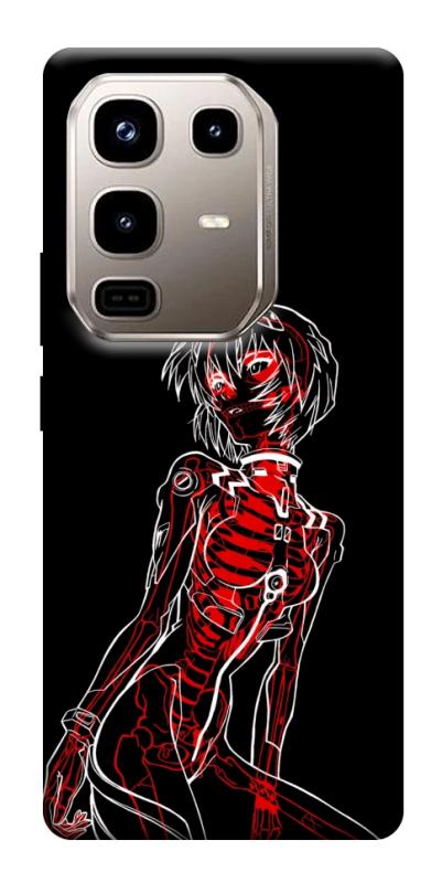 Чехол itsPrint Rei skeleton для Infinix Note 50 Pro 4G, аниме, купить оптом с доставкой