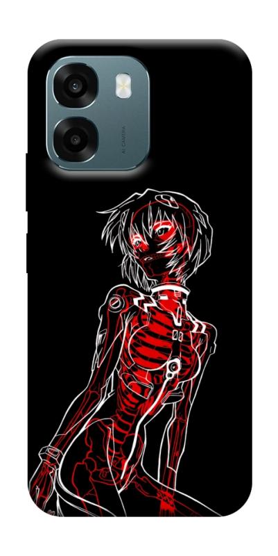 Чехол itsPrint Rei skeleton для Oppo A6, аниме, купить оптом с доставкой