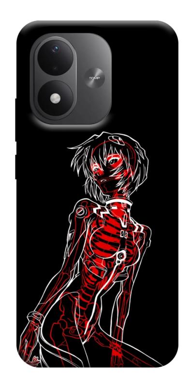 Чехол itsPrint Rei skeleton для Xiaomi Redmi Note 17, аниме, купить оптом с доставкой