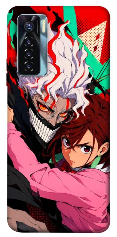 Чохол itsPrint Crazy duo для TECNO Camon 17 Pro, аніме, купити оптом з доставкою