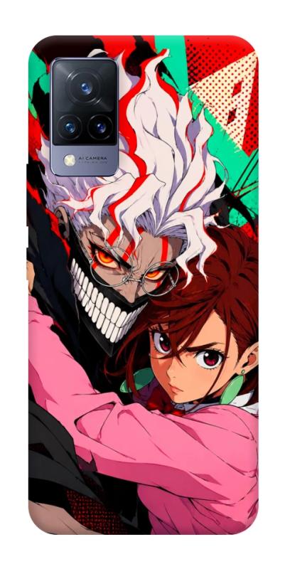 Чохол itsPrint Crazy duo для Vivo V21, аніме, купити оптом з доставкою