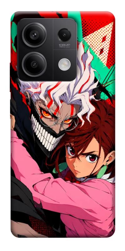 Чехол itsPrint Crazy duo для Xiaomi Redmi Note 13 5G, аниме, купить оптом с доставкой