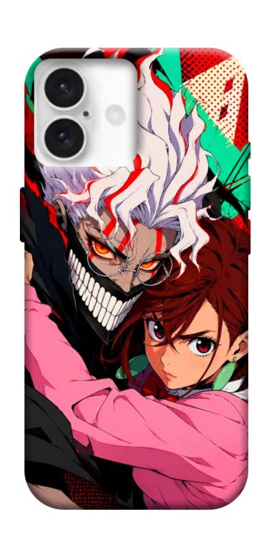 Чехол itsPrint Crazy duo для Apple iPhone 16 Plus (6.7"), аниме, купить оптом с доставкой