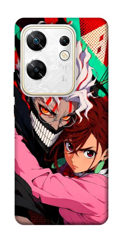 Чехол itsPrint Crazy duo для Infinix Zero 30 4G, аниме, купить оптом с доставкой